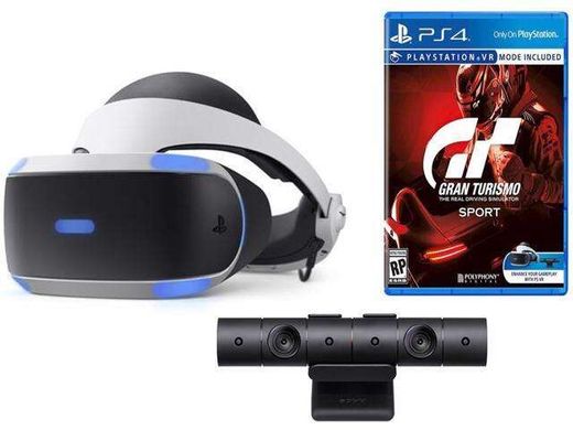 Очки виртуальной реальности PlayStation VR (Camera + GT Sport)