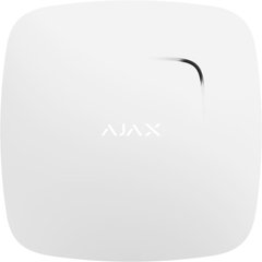 Бездротовий датчик диму Ajax FireProtect білий