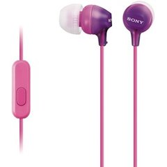 Навушники SONY MDR-EX15AP Mic Purple
