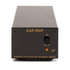 Ламповый фонокорректор: EAR 834P "Signature" Black (MM/MC)