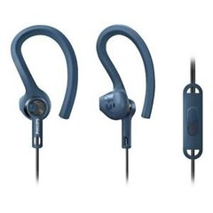 навушники Philips ActionFit SHQ3405BL Mic Blue