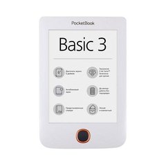 Електрона книга PocketBook 614 Basic3, білий
