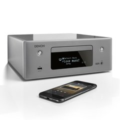 Сетевой CD-ресивер с Wi-Fi/AirPlay2/Bluetooth: Denon CEOL RCD-N10 Gray