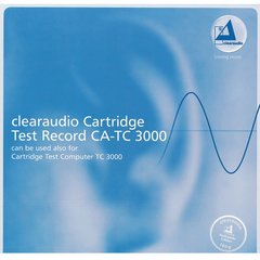 Тестовая грампластинка: Clearaudio Cartridge Test Record TC 3000 (83059,180 g.) Germany, Mint