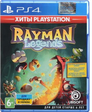 Програмний продукт на BD диску RAYMAN LEGENDS [PS4, Russian version] Blu-ray диск
