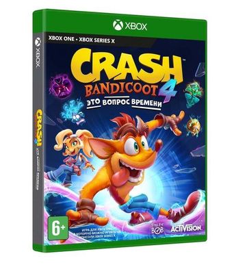 Програмний продукт на BD диску XBOX Crash Bandicoot 4: It`s About Time [Blu-Ray диск]
