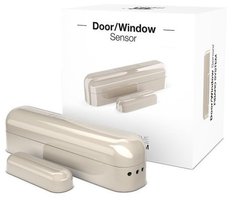 Розумний датчик відкриття дверей / вікна Fibaro Door / Window Sensor 2, Z-Wave, 3V ER14250, бежевий