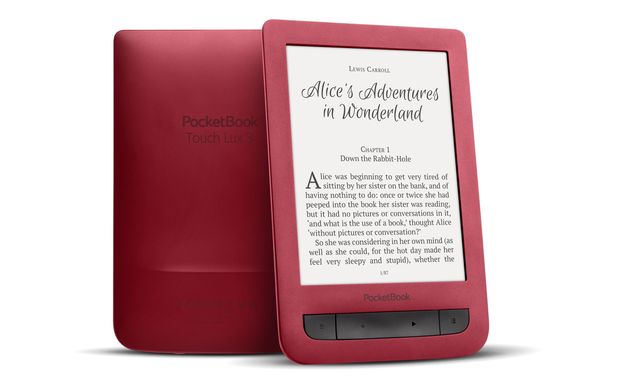 Електронна книга PocketBook 626 Touch Lux 3, Ruby Red