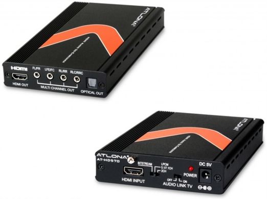Atlona AT-HD570 - HDMI Audio De-Embedder with 3D Support (RENT)