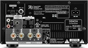 CD-ресивер с Bluetooth: Denon RCD-M41 Silver