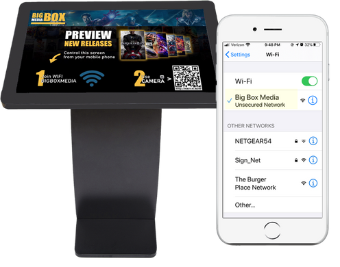 Smartphone contactless content management system - BrightLink