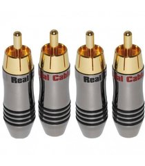 Коннектор RCA: Real Cable (R6872-2C) до 6 мм.кв