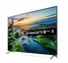 Телевiзор 75" NanoCell 8K LG 75NANO996NA Smart, WebOS, Black