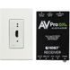 AVPro Edge HDMI over HDBaseT Wall Plate Transmitter & Receiver Basic Kit (White)