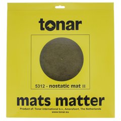 Мат антистатический для опорного диска винилового проигрывателя: Tonar Nostatic Mat II , art. 5312
