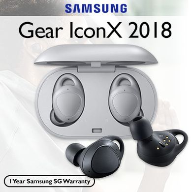 Бездротові навушники Samsung R140 (Gear IconX 2018) GREY