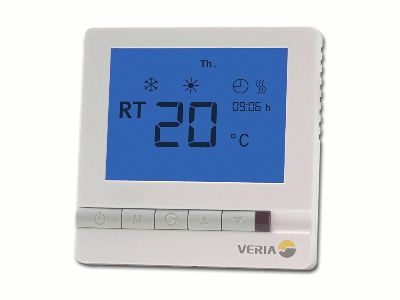 Терморегулятор Veria Control T45, цифровий, програмований, макс 13А